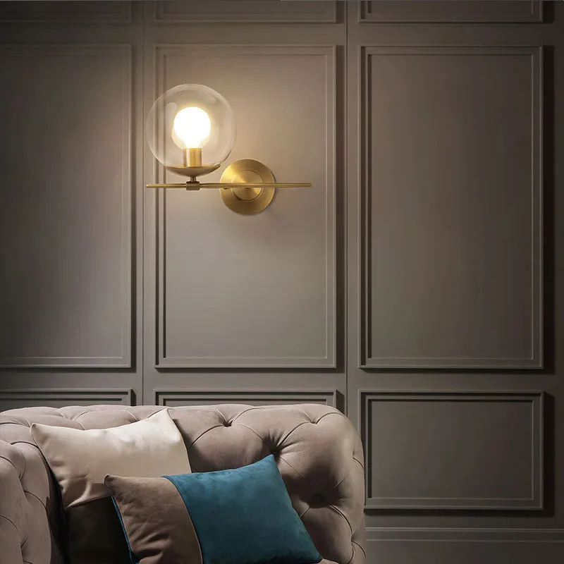 

Японские Настенные светильники wandlamp, железный коридор, спальня, столовая, домашний декор luminaria de parede