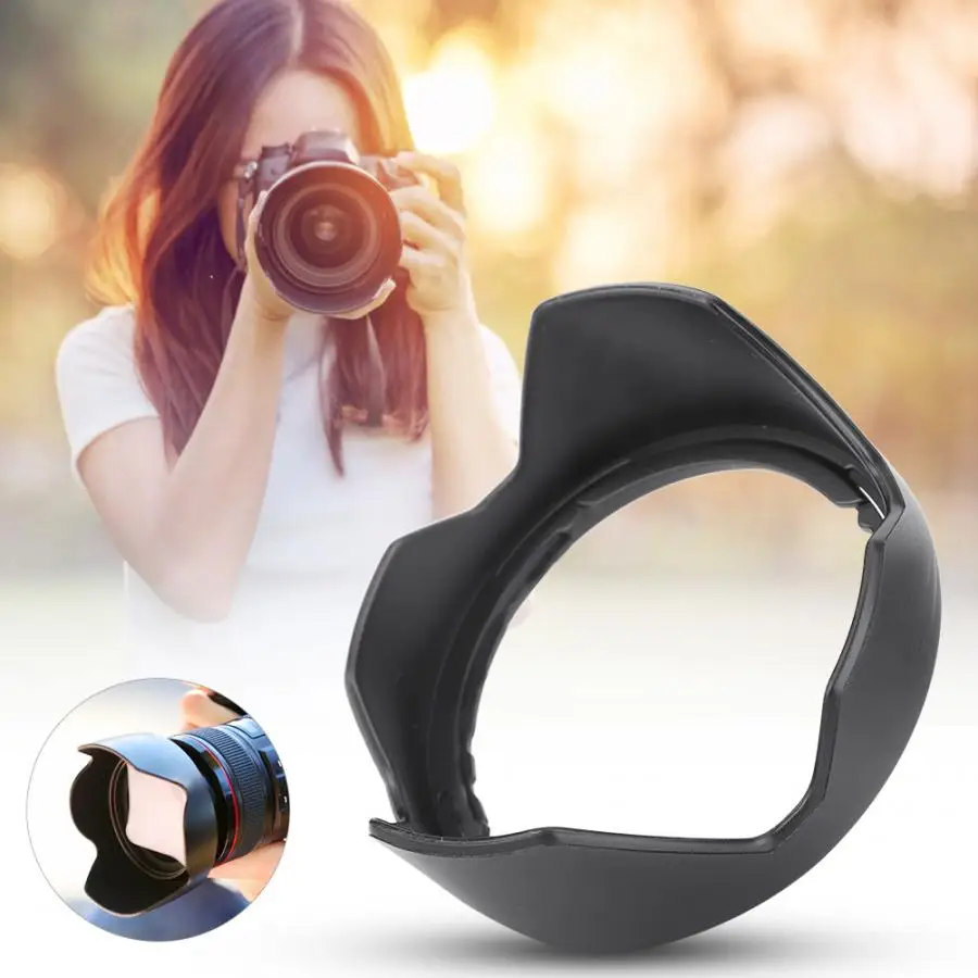 Аксессуары для объектива приблизительное качество пластиковая бленда камеры Canon