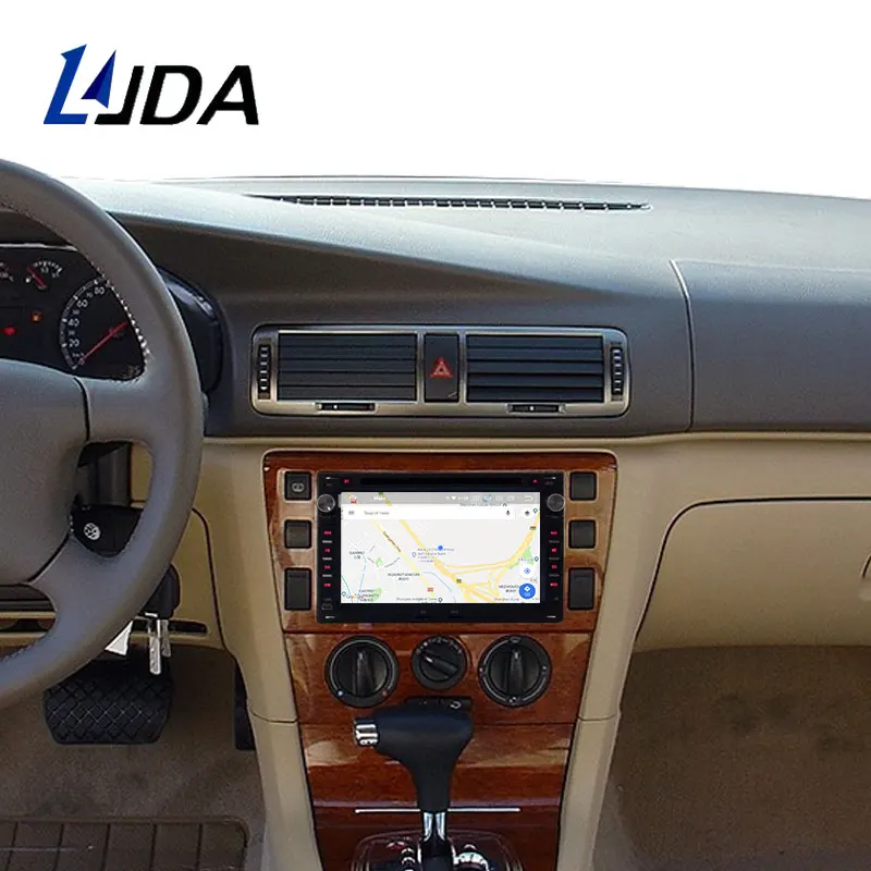 Автомобильный DVD плеер LJDA Android 10 0 для VW Volkswagen GOLF транспортер поло Passat b5
