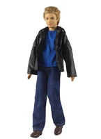 11 5 doll clothes set black leather coat jacket shirt denim pants trousers for ken doll outfits for barbies boyfriend male toy