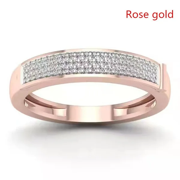 

R019 New accessories, three color flip over engraved I love you engagement ring