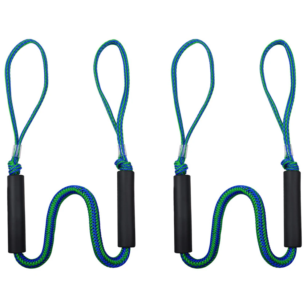 2 шт./компл. швартовая веревка с верхом растягивающийся шнур док канаты 4000LB для