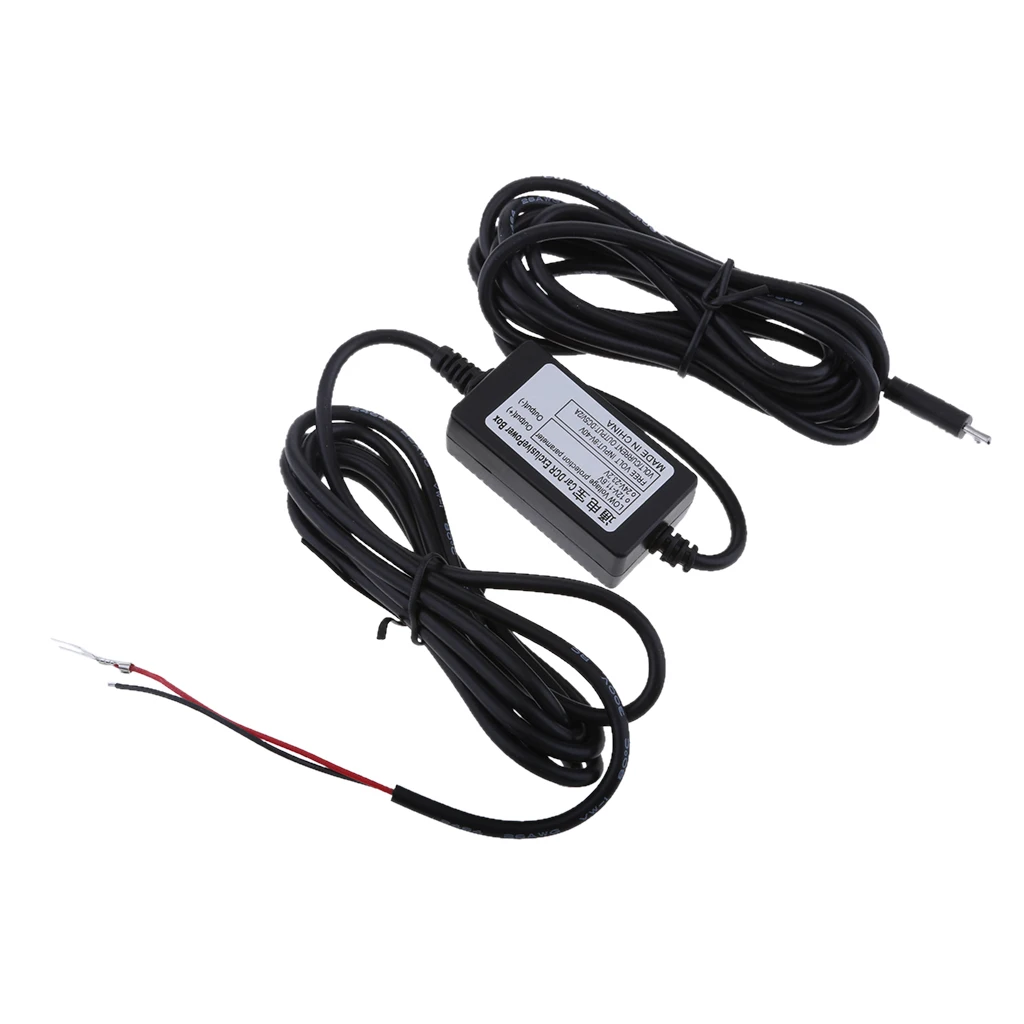 Автомобильное зарядное устройство конвертер Micro USB для камеры видеорегистратор