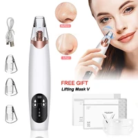 blackhead remover face deep nose cleaner t zone pore acne pimple removal vacuum facial beauty clean skin tool suction black dot