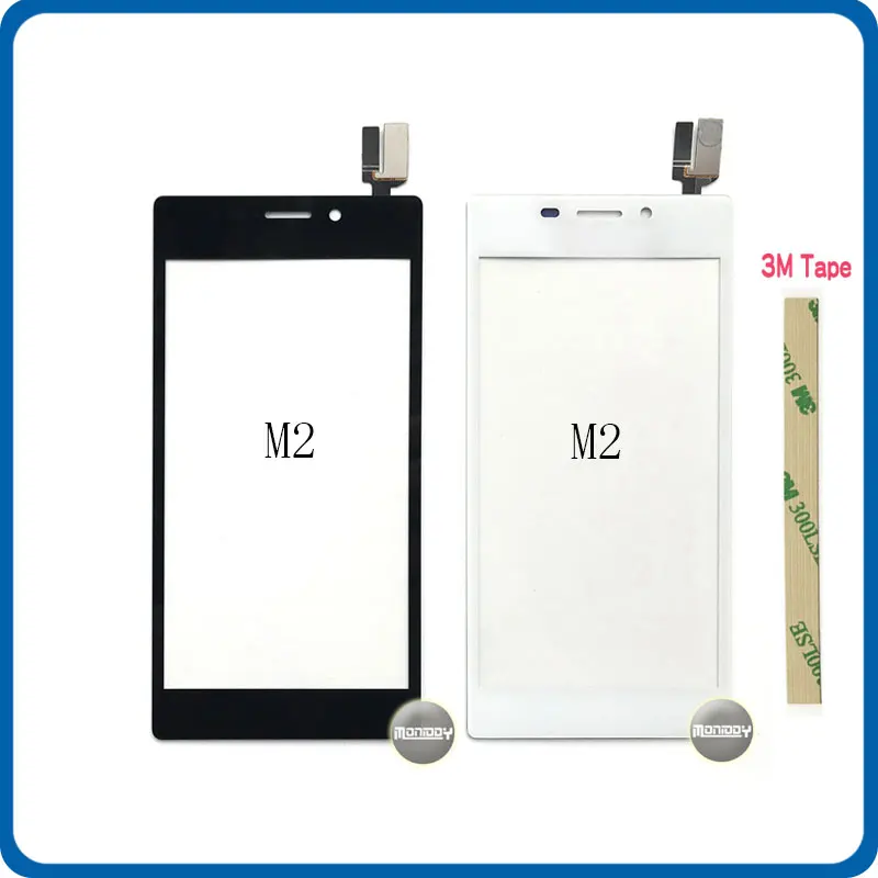 

Сенсорный Экран 4,8 дюйма для Sony Xperia M2 S50H D2302 D2303 D2305 D2306 и M2 Aqua D2403, дигитайзер, переднее стекло, сенсорная панель объектива