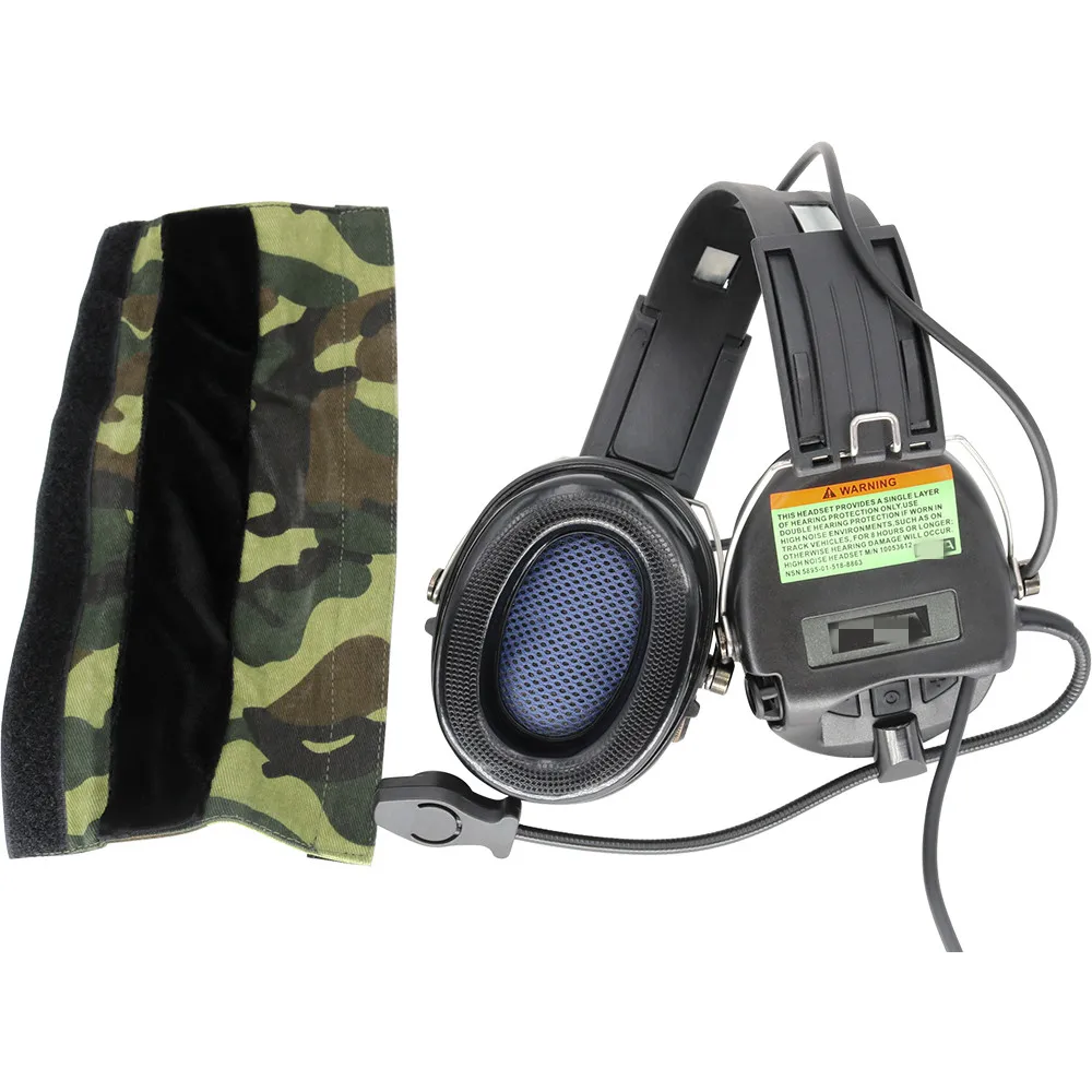 TCIHEADSET Electronic Shooting Headset MSASORDIN Airsoft Military Headphone Pickup Noise Reduction Hearing Protection Earmuffs