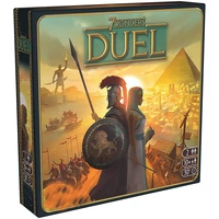 7 wonders duel card games for adults kids 2 players home party couple board game holidays gifts