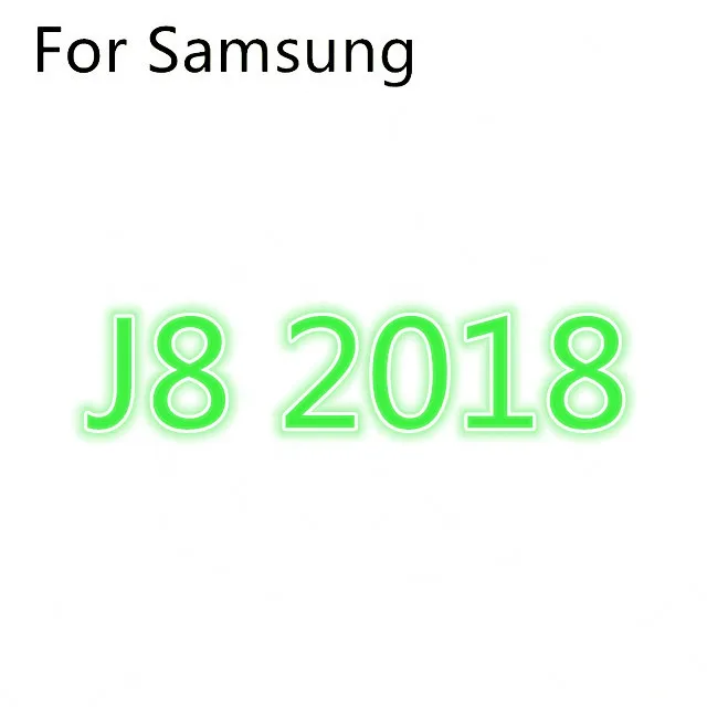 For J8 2018 Жидкостный Мягкий силиконовый чехол для телефона для Samsung Galaxy S8 S9 S10 плюс S7 край J4 J6 J8 A6 A7 A8 A9 J3 J5 J7 A3 A5 A7 - Цвет: For J8 2018