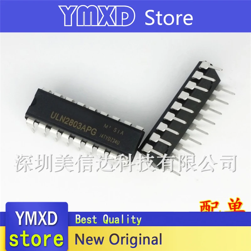 10pcs/lot New Original ULN2803APG ULN2803A Darlington transistor DIP-18 In Stock