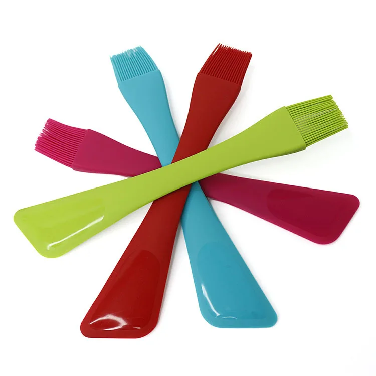 4 шт. инструменты для торта Скребок масла силиконовая щетка многофункциональные