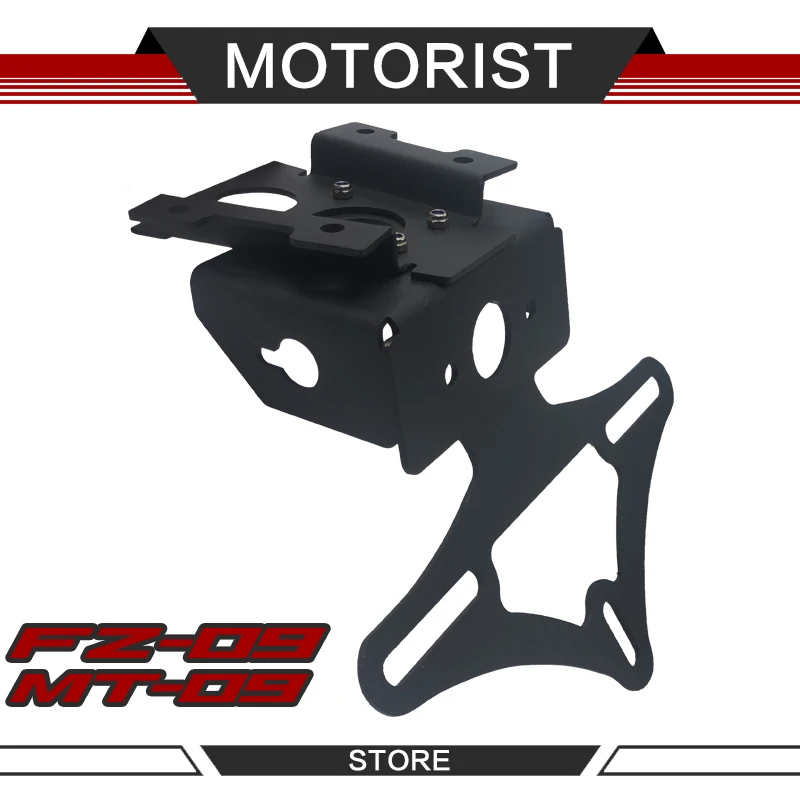

For MT-09 FZ-09 MT09 FZ09 MT/FZ 09 2014-2016 2015 Motorcycle License Number Plate Frame Holder Bracket Tail Tidy CNC Aluminum