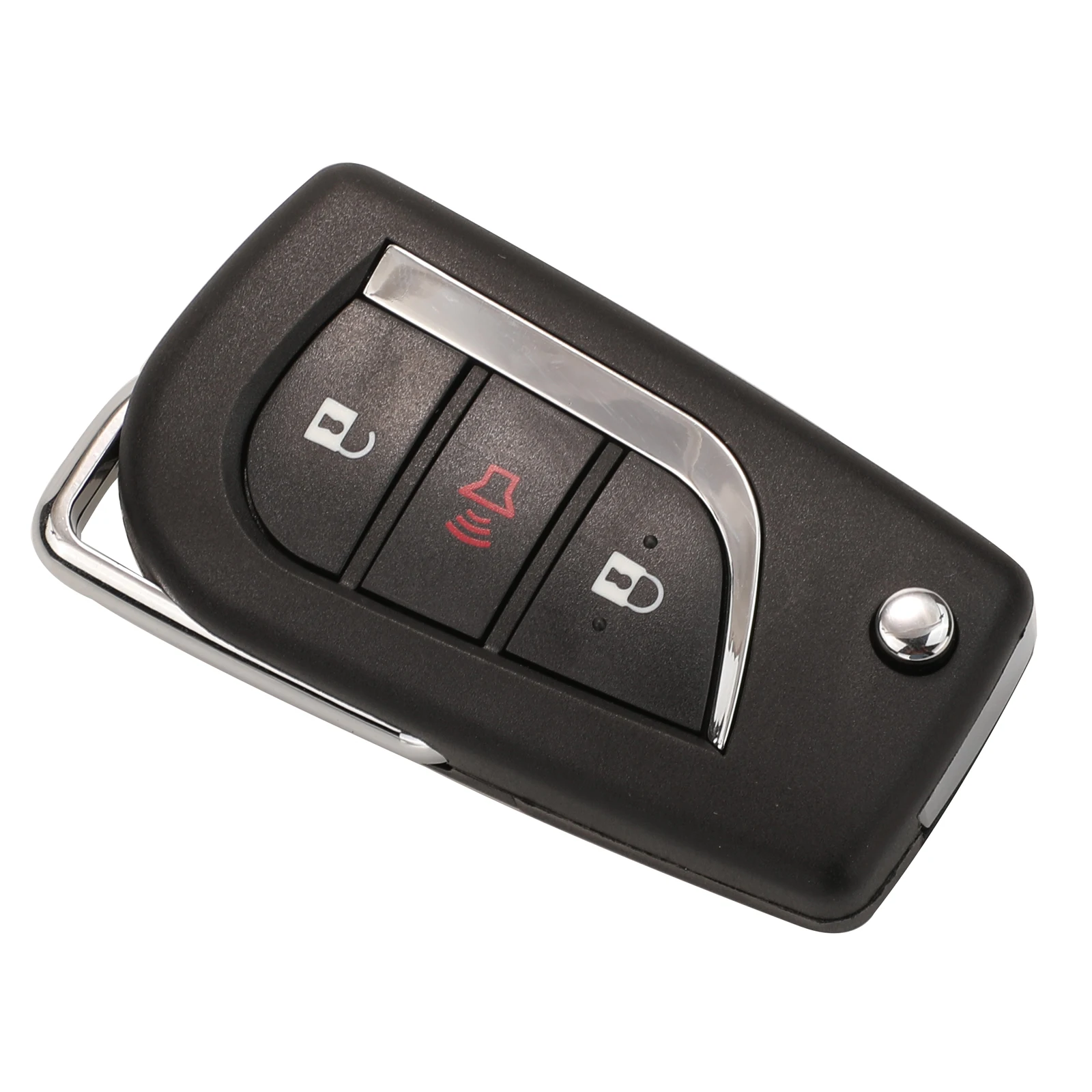 Ключи 10 шт./лот TOY43 Blade для Toyota RAV4 Before 2013 FOB 3 кнопки дистанционный складной