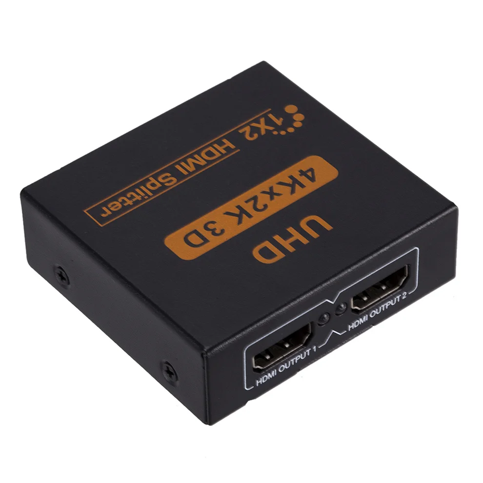 Сплиттер LccKaa 4k HDMI совместимый сплиттер Full HD 1080p видео переключатель 1X2 1 в 2 выход