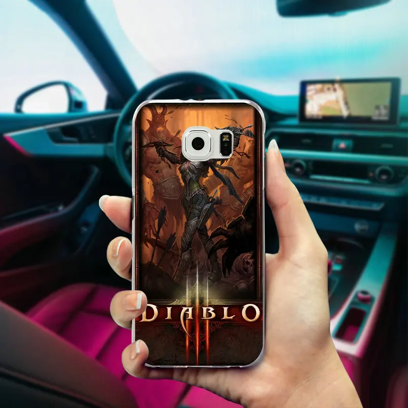 Модные игры Diablos III мягкие ТПУ чехлы для телефонов Samsung Galaxy Note 2 3 4 5 8 S3 S4 S5 Mini S6 S7 S8 S9
