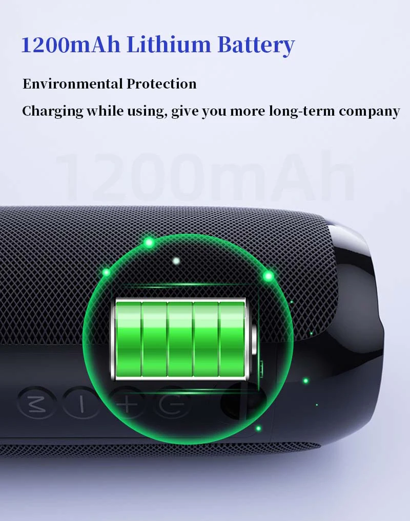 

Bluetooth Speaker Portable Wireless Speaker Sound System 3D Stereo Music Surround soundbar AUX USB caixa de som home theater