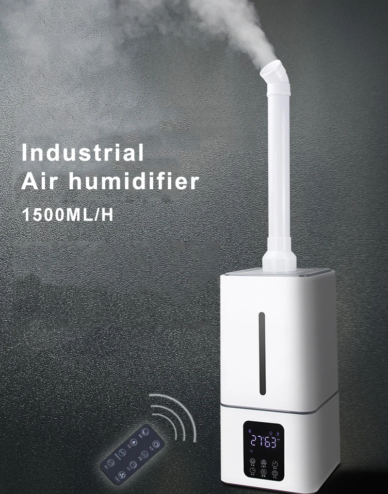 13L LED Digital Air Humidifier 1350ml/H Remote Control Purifier Constant Humidity Timing Whisper Quiet Air Purifying