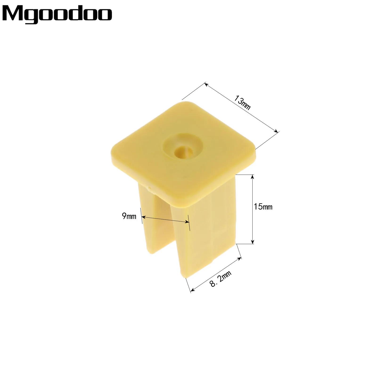 Mgoodoo 20Pcs For All The Car Self tapping screw holder Auto Headlight Fastener Decorative Clip Cover Fixed Clamp K17 | Автомобили и
