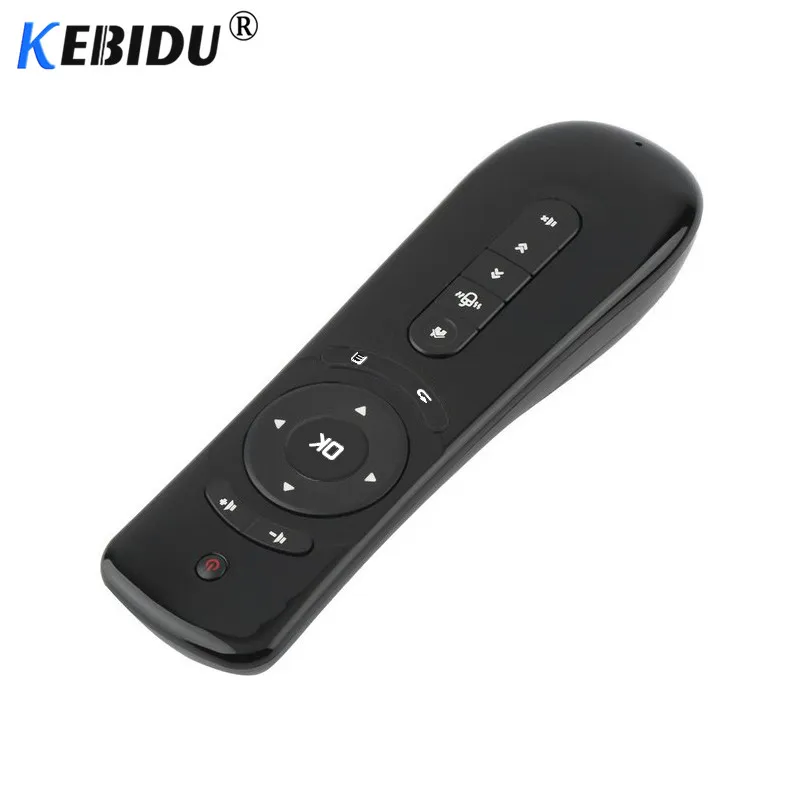 Kebidu 2.4Ghz T2 Air Mouse Wireless Game Keyboard Gyroscope FlyF2 Gaming Remote Control for TV Box PC Andriod RCLT2 | Электроника