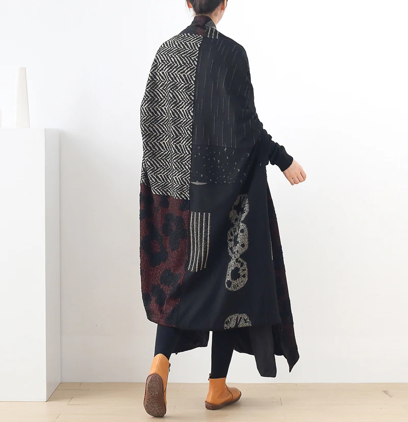 Женский Длинный винтажный тренчкот в европейском стиле новинка 2020 осенне-зимняя