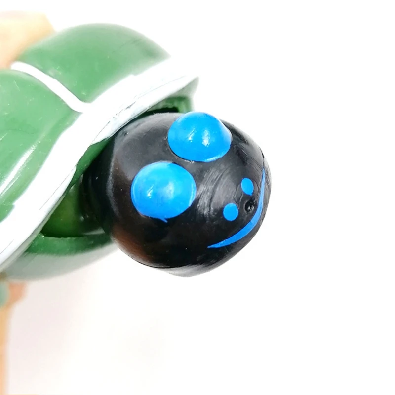 

Lovely Tortoise Toy Decompression Toy Turtle Model for Desktop Decoration Novelty Toy Prank Trick Anxiety Relieve Toy