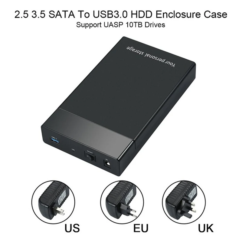 Портативный внешний жесткий диск 2 5/3 5 дюйма SATA-USB мобильные USB-устройства Enclousure
