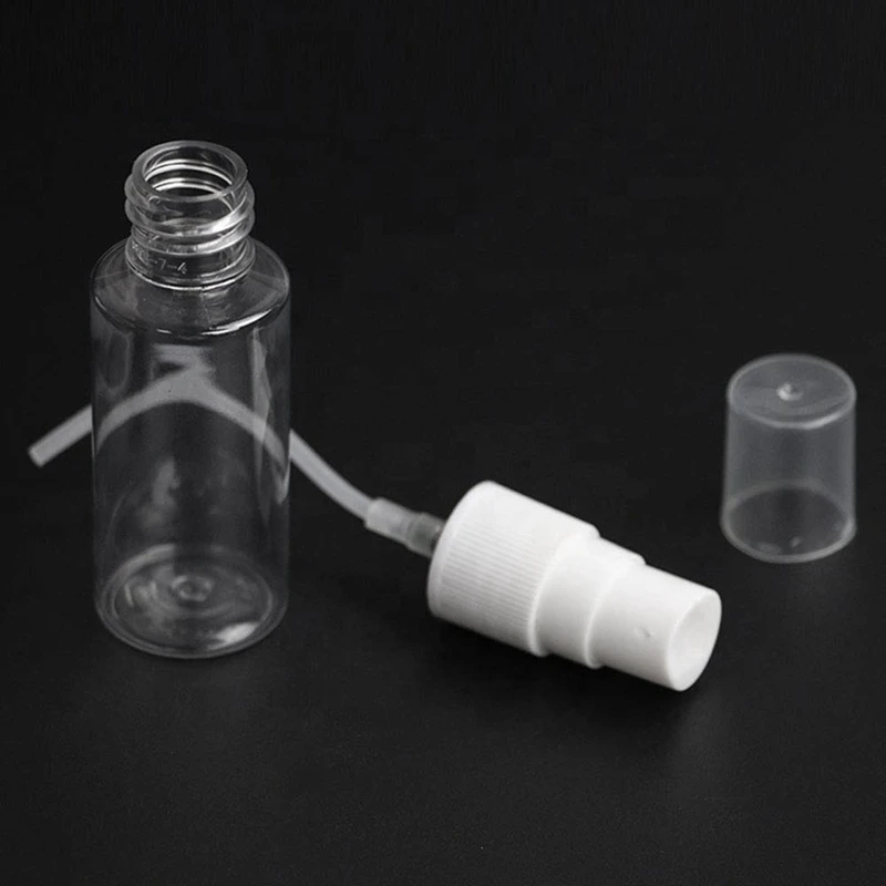 20 упаковок прозрачных пластиковых бутылочек с мелким распылителем мл для