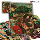 Алмазная 5d-картина сделай сам: рассекающий демонов: киметасу no Yaiba, Рождественская вышивка, домашний декор, набор для алмазного творчества, подарок, вышивка