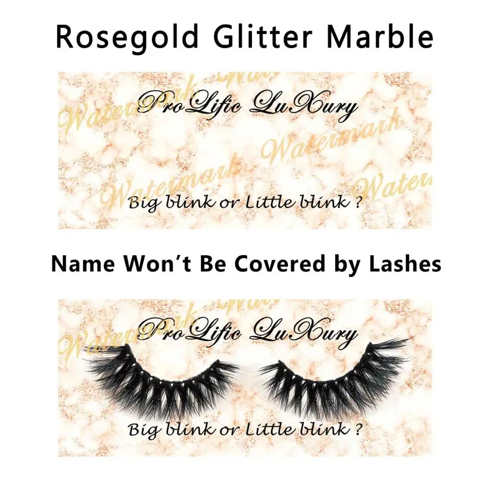 200pcs Custom Marble Background Paper Cards for Sliding Cases Add Logo or Business Name on White Rosegold Glitter | Красота и