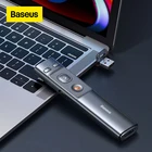 Baseus беспроводной слайд Презентер указка USB Тип C пульт дистанционного управления Инфракрасный Презентер ручка для проектора Powerpoint PPT