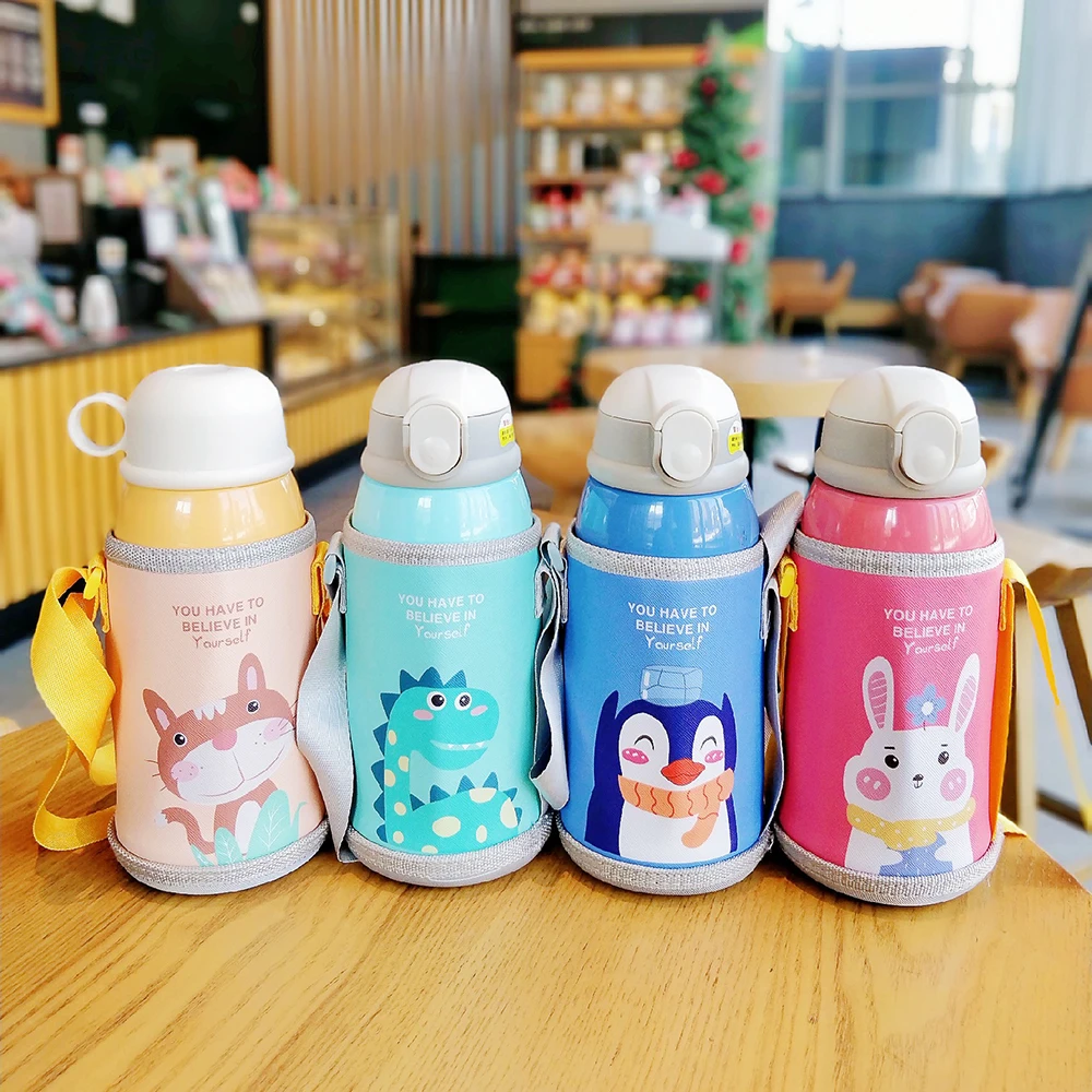 S Double Layers 316 Stainless Steel Water Thermos Children I