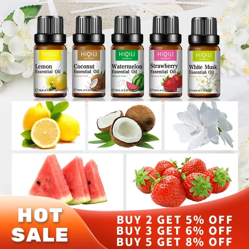 

Watermelon sesame oil 10ML diffused essential oil apple passion fruit coconut mango watermelon cherry lemon oil