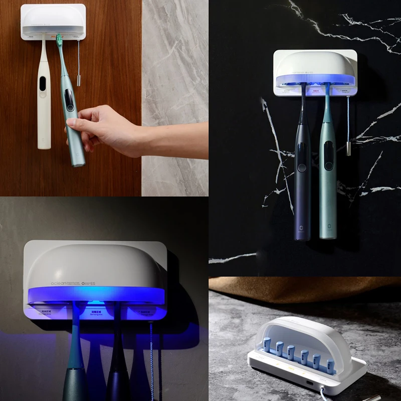 

Oclean S1 Sterilizer 2 in 1 Toothbrush Holder Anti-bacteria UVC LED 99.99% Safe Sterilizing Rate Tooth brush Cleaning Machine