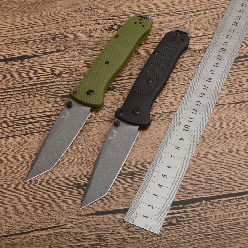 

OEM 537 Folding knife Mark 3V Blade Glass Fiber Handle Outdoor camping survival knife Hunting Pocket Knife Fruits Utility EDC