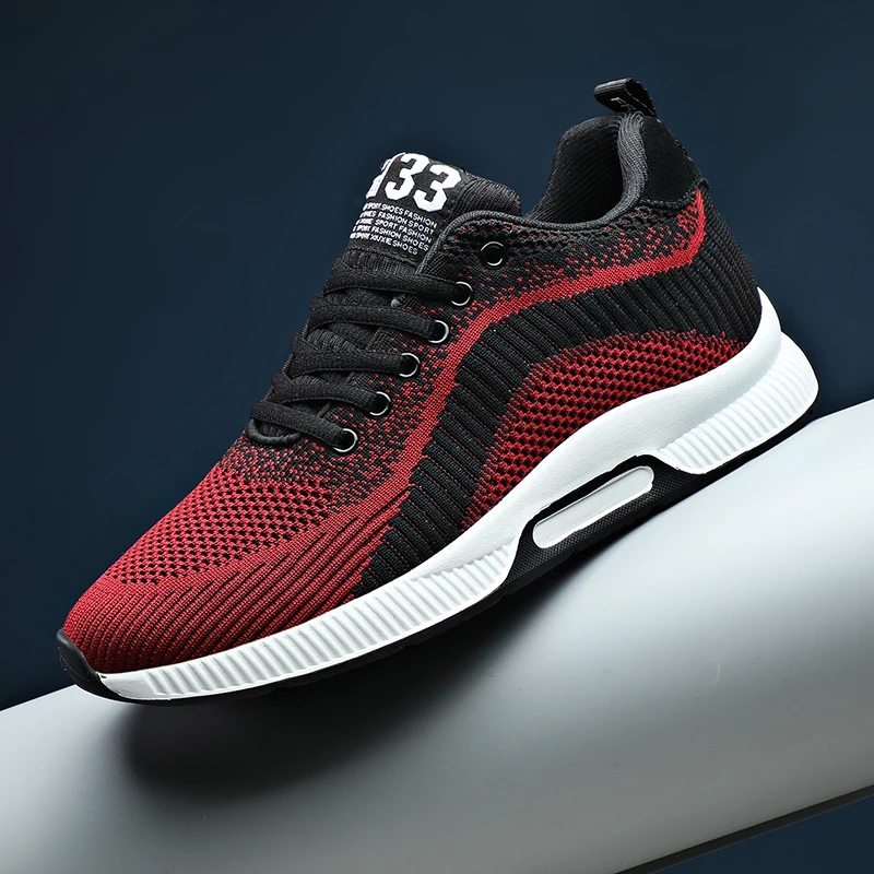 

Casual Daily Height Increase 6cm Shoes Blue Versatile Misalwa Summer Spring Mesh Men Sneakers Young Men Student Elevator Shoes