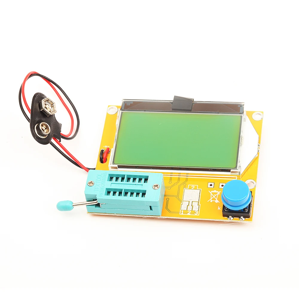 Mega328 LCR-T4 Transistor Tester Diode Triode Capacitance Resistance Inductance Multimeter Module with Transparent Shield Case | Мебель