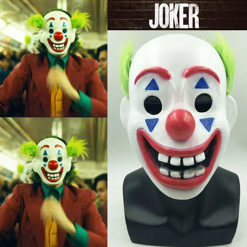 Феникса Joker Clwon Хоакин реквизит для косплея латексные унисекс маски на | Аксессуары для костюмов -4000155750126