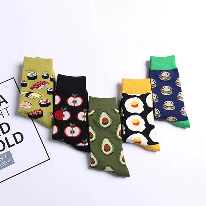 Новые высококачественные супер эластичные дышащие хлопковые носки повседневные