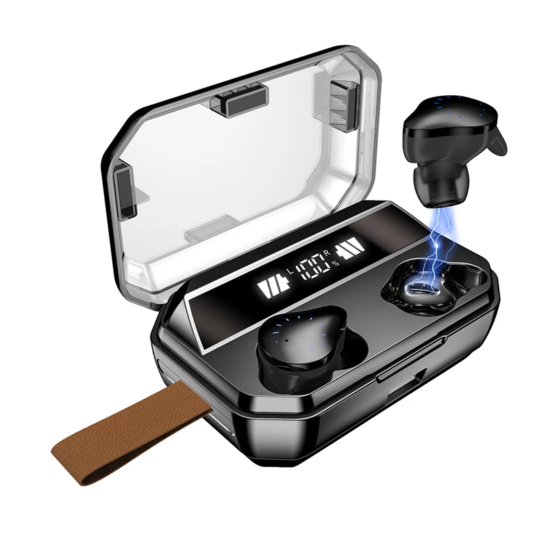 OTTWN 8000 мАч X12 TWS стерео Hifi Bluetooth 5 0 наушники светодиодный дисплей водонепроницаемые