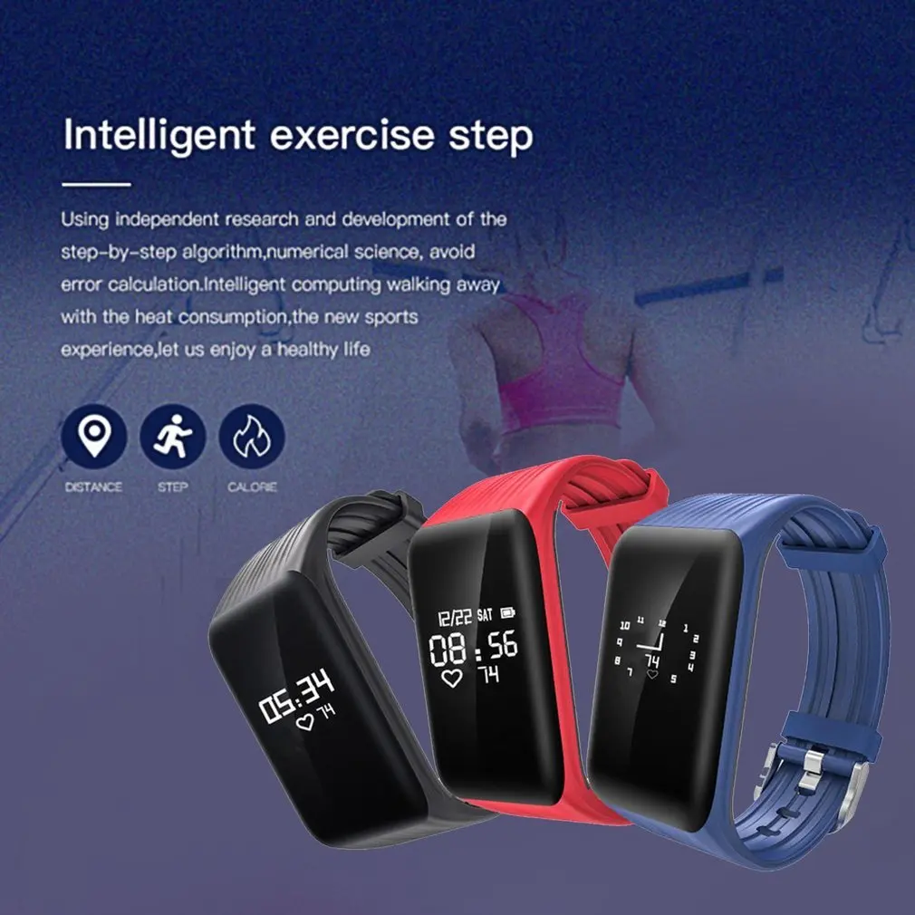 

Fashionable Smart Bracelet Outdoor Smart Watch Waterproof K1 Smartwatch Lightweight Heart Rate Wrist Watch