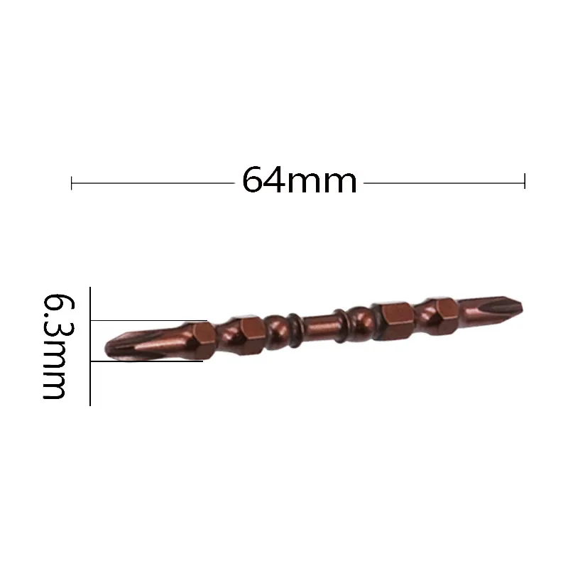 64 мм 109 отвертка bit Phillips S2 Магнитная дрель Отвертка