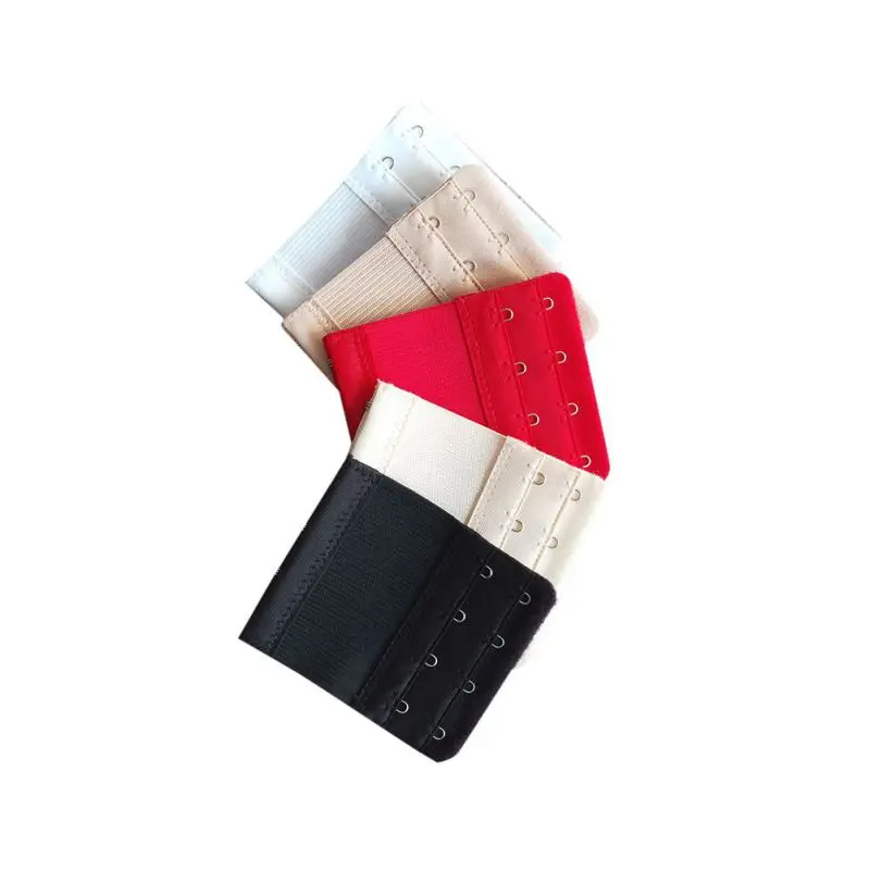 

9*7.5cm 1 PC Bra 2 Rows 4 Hooks Extender Underwear Buckle Bra Elastic Straps Adapter For Women