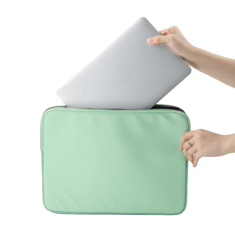 PU Waterproof Laptop Bag Cell Phone Charger Book Storage Handbag Digital Liner Pouch Portable Travel Computer Gadgets Organizer