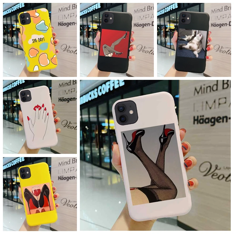 

Silicone Soft TPU For HUAWEI Y6 Y6Pro Y6Prime 2019 2018 Cute Cat Animal Personality Girl Matte Humanity Thin Phone Case Cover