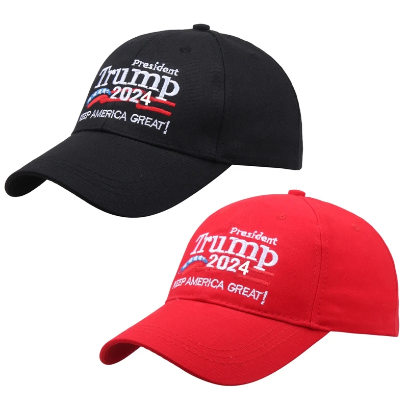 

Stylish Donald Trump 2024 Cap USA Baseball Caps Keep America Great Snapback President Hat Embroidery Fashion Unisex Sunshade Hat