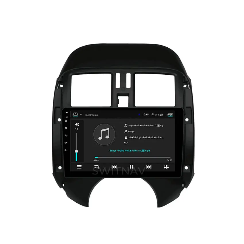 Автомобильный DVD-проигрыватель с Android 8 1 для NISSAN SUNNY 2011 автомобильная аудиосистема