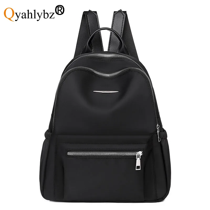 

Qyahlybz female shoulder bag 2021 ladies casual oxford fashion travel backpack women soft waterproof teenager girls school bags