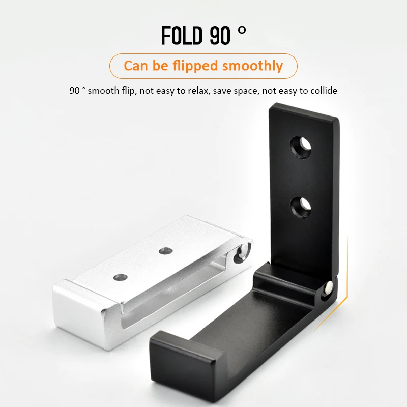 

Headphones Foldable Stand Holder Aluminum Alloy Wall Hanger Hook For Headsets Clothes Earphone Accessory Home Or Office
