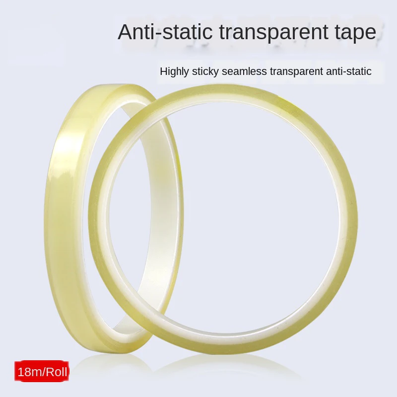 

Transparent Anti-Static Tape Single-sided Tape ESD Electrostatic Tape Circuit Board Electrostatic Tape Phone Led ESD Tape