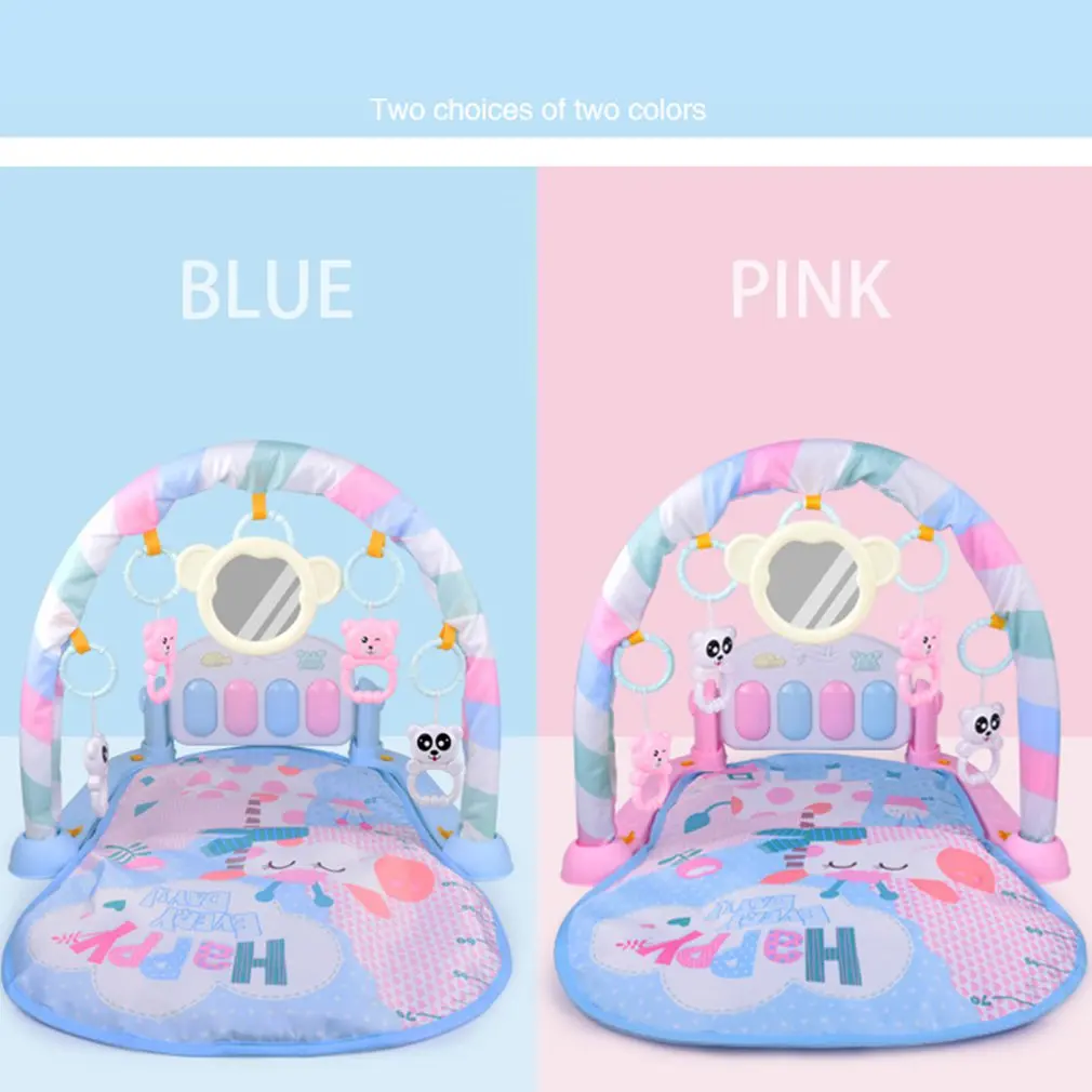 5 в 1 детские мягкие коврики для игр тренажерном зале музыкальный центр игрушка