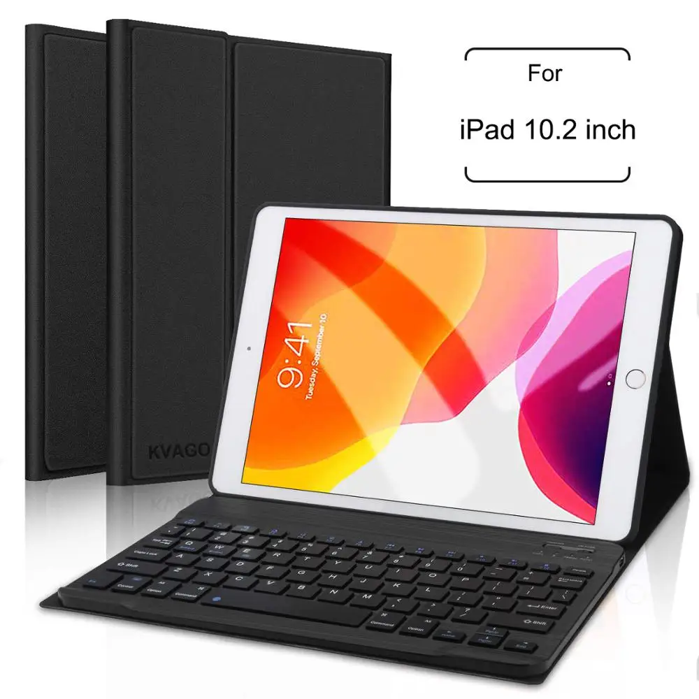 

WOWCASE Funda for iPad 10.2 Case Keyboard 7th Gen 2019 Detachable Wireless Bluetooth Keyboard Back Cover For iPad 7th Gen Cases